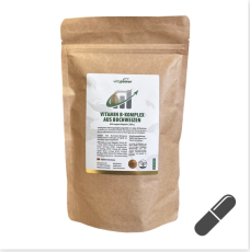 Vitamin B-Komplex aus Buchweizen, 450 Kapseln